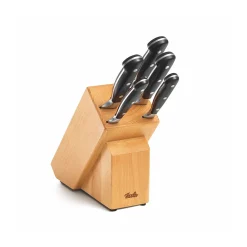 Bestückter Messerblock Alaska aus Holz, 6-tlg.