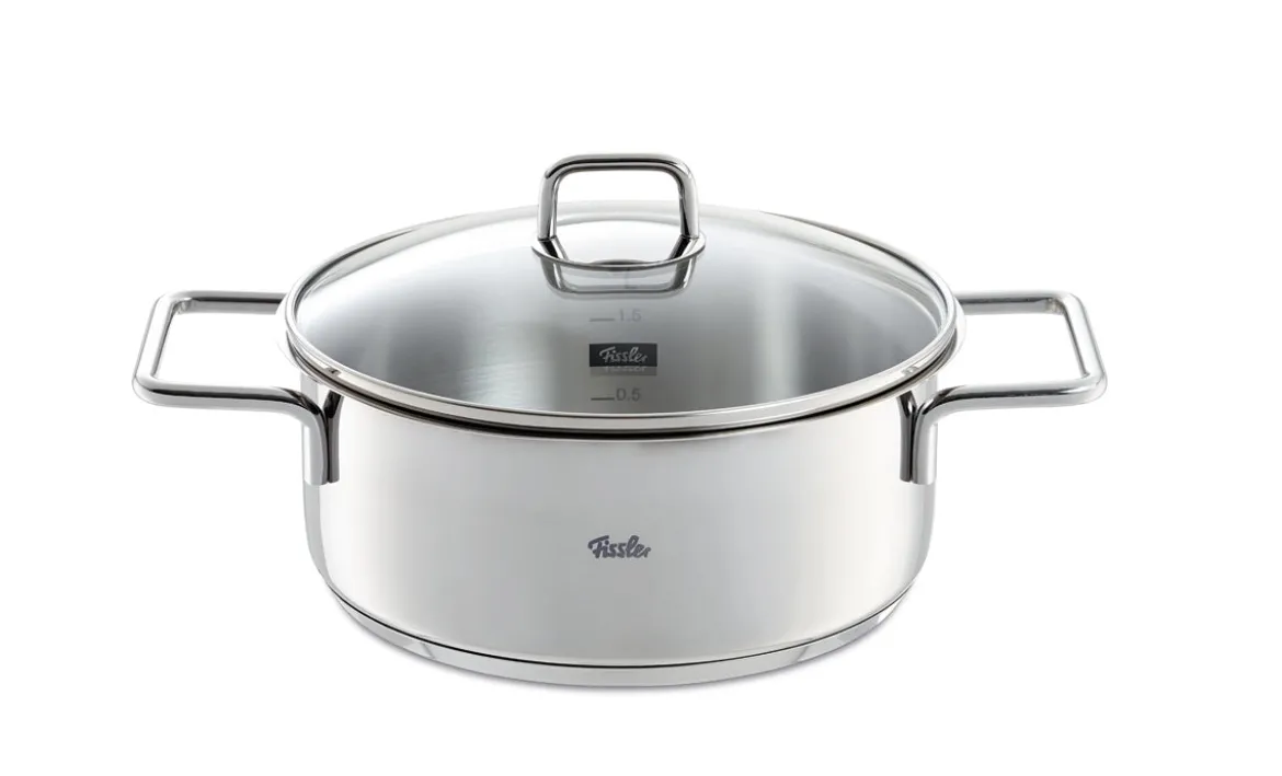 Fissler LumiTherm 5-tlg. Topf-Set mit Glasdeckel