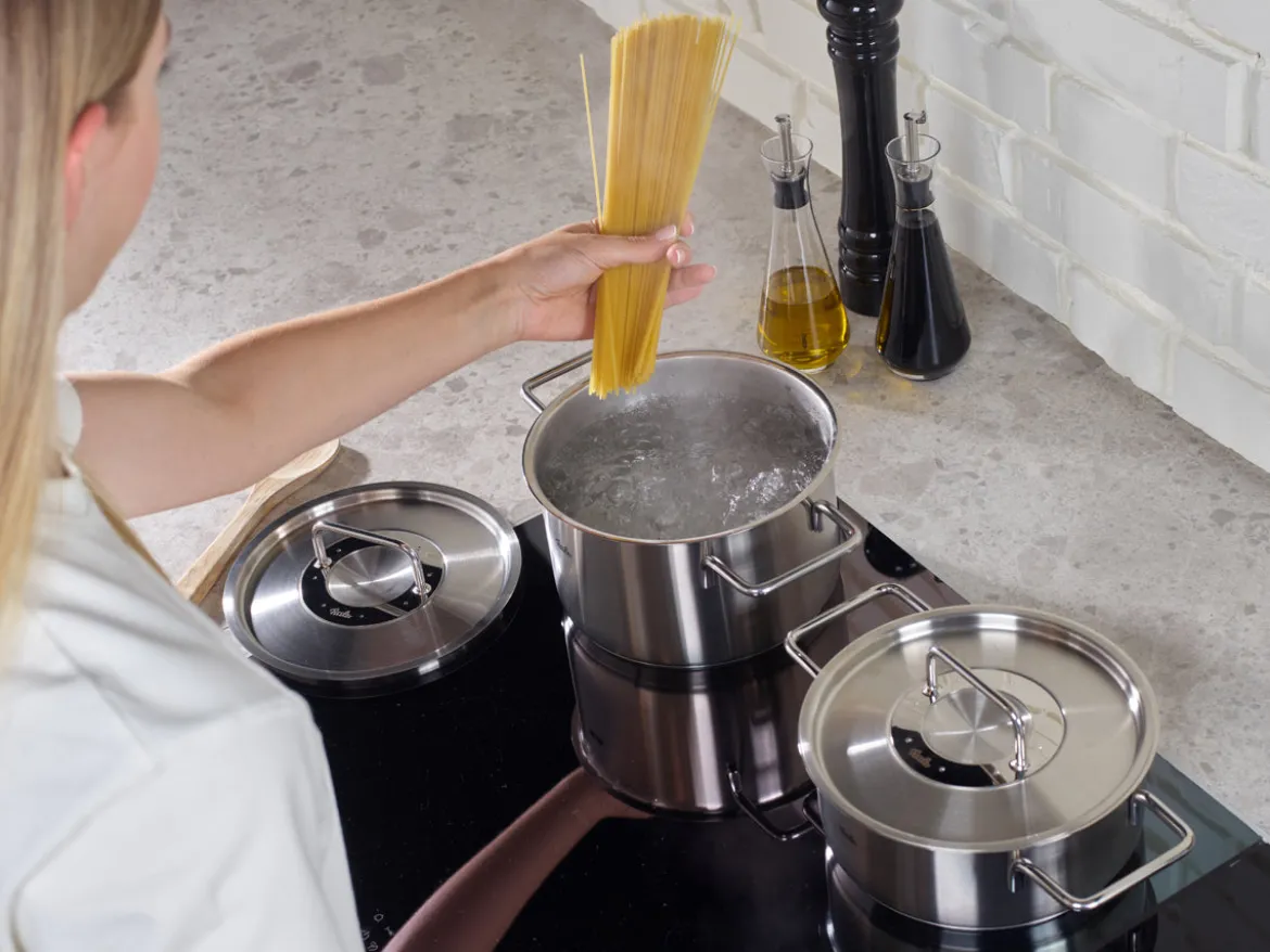 Fissler Pure Collection® 4-tlg. Topf-Set mit Metalldeckel