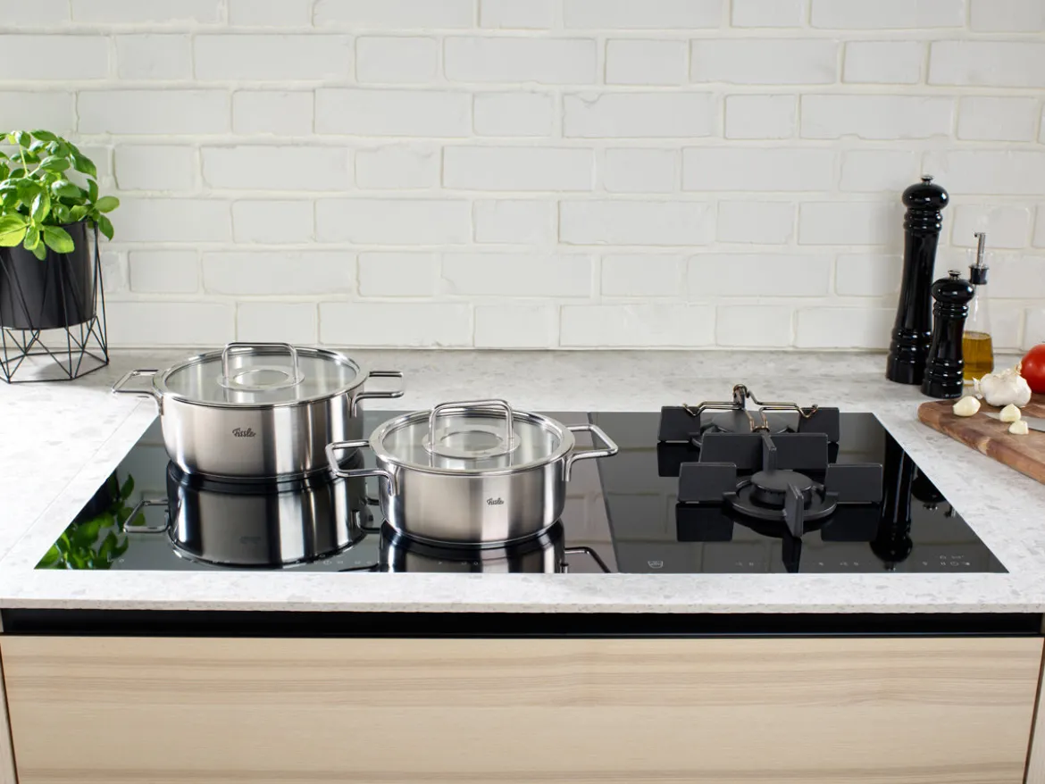 Fissler Pure Collection® 4-tlg. Topf-Set mit Glasdeckel