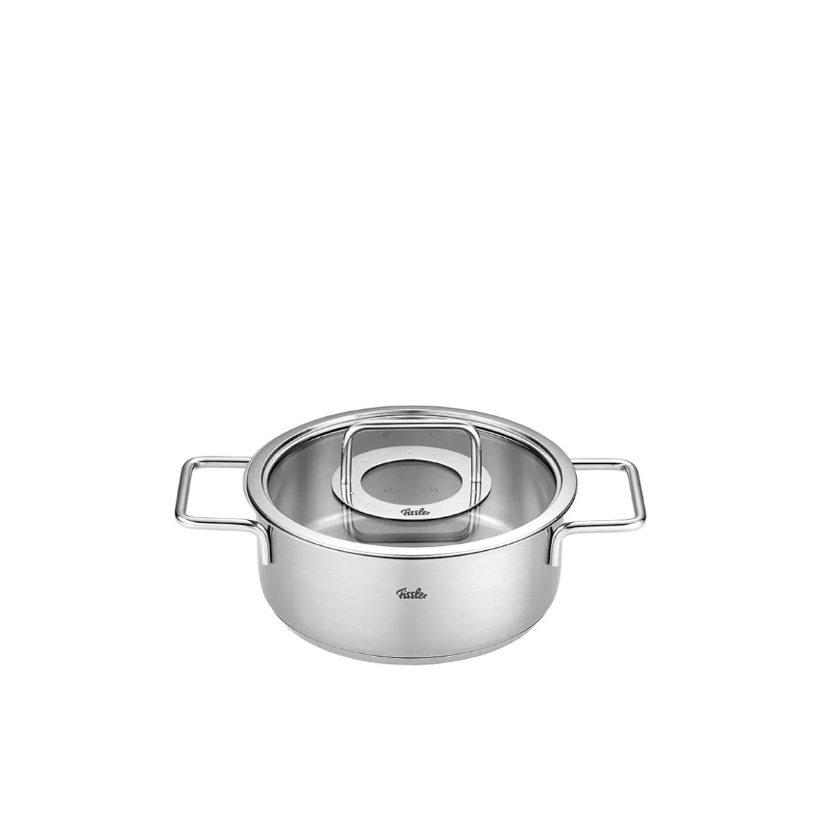 Fissler Pure Collection® 4-tlg. Topf-Set mit Glasdeckel