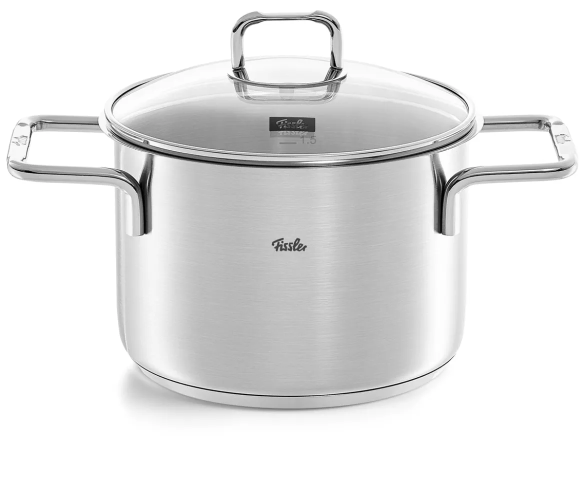 Fissler SatiTherm 5-tlg. Topf-Set mit Glasdeckel