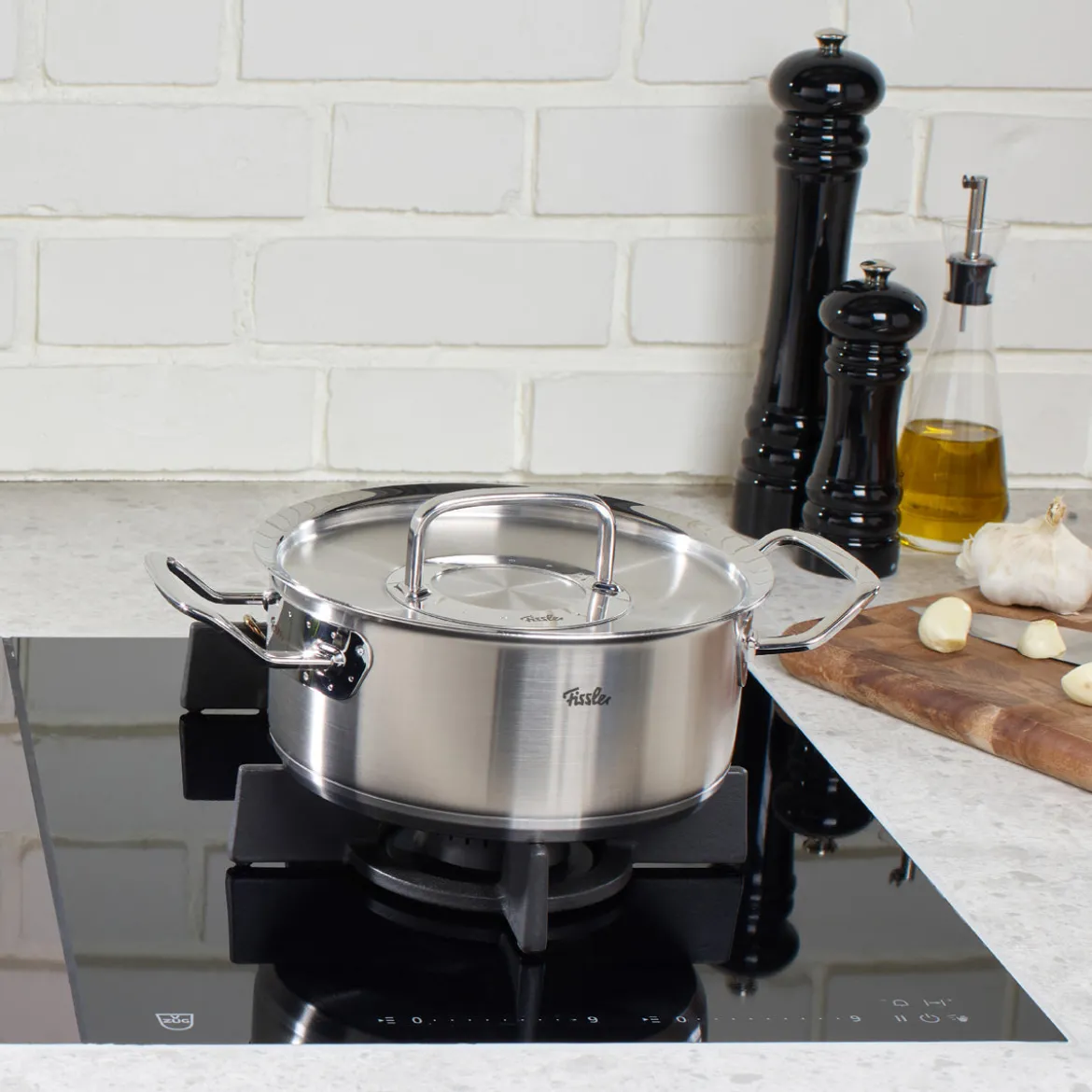 Original-Profi Collection® Bratentopf mit Metalldeckel