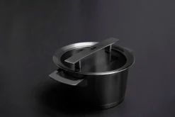 Phi Collection® Hoher Kochtopf mit Glasdeckel